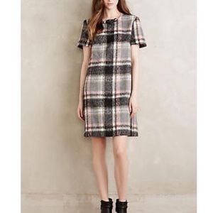 Anthropologie Frontier Plaid Dress Size M
